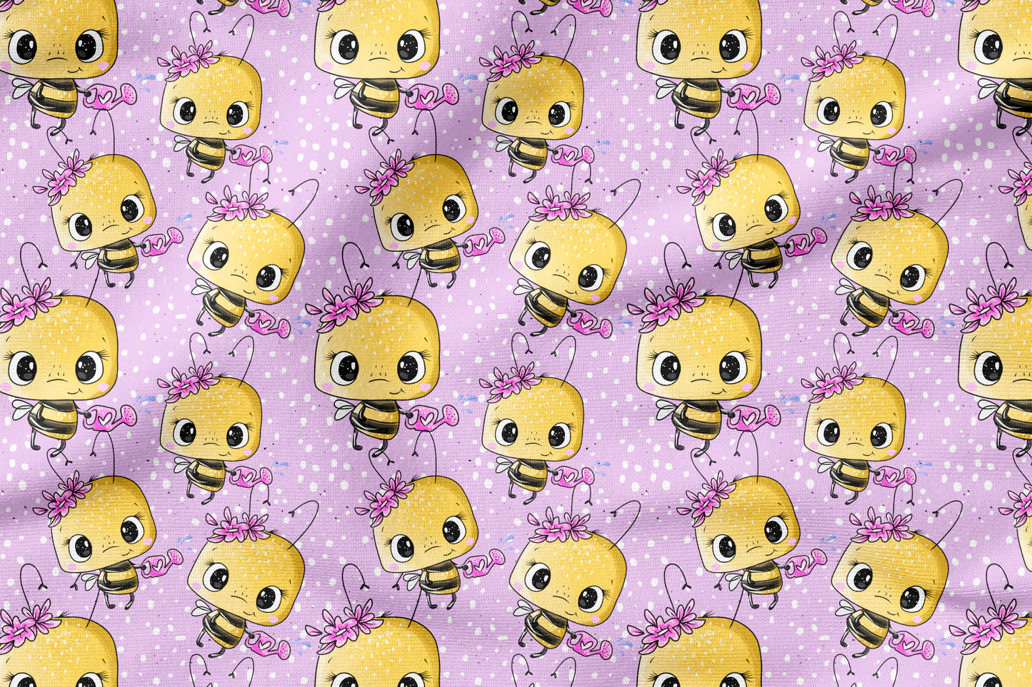 Stoffpaket Sweet Honey Bee Stoff – Bienen Design | auf verschiedenen Stoffarten