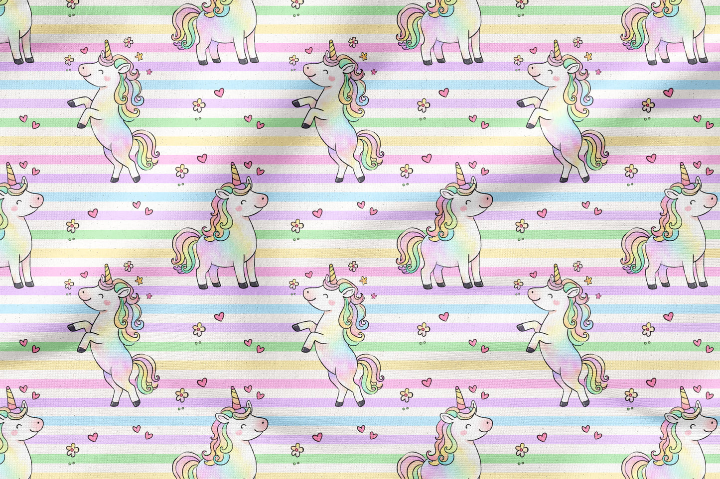 Stoffpaket Zauerhufe Stripes | auf verschiedenen Stoffarten