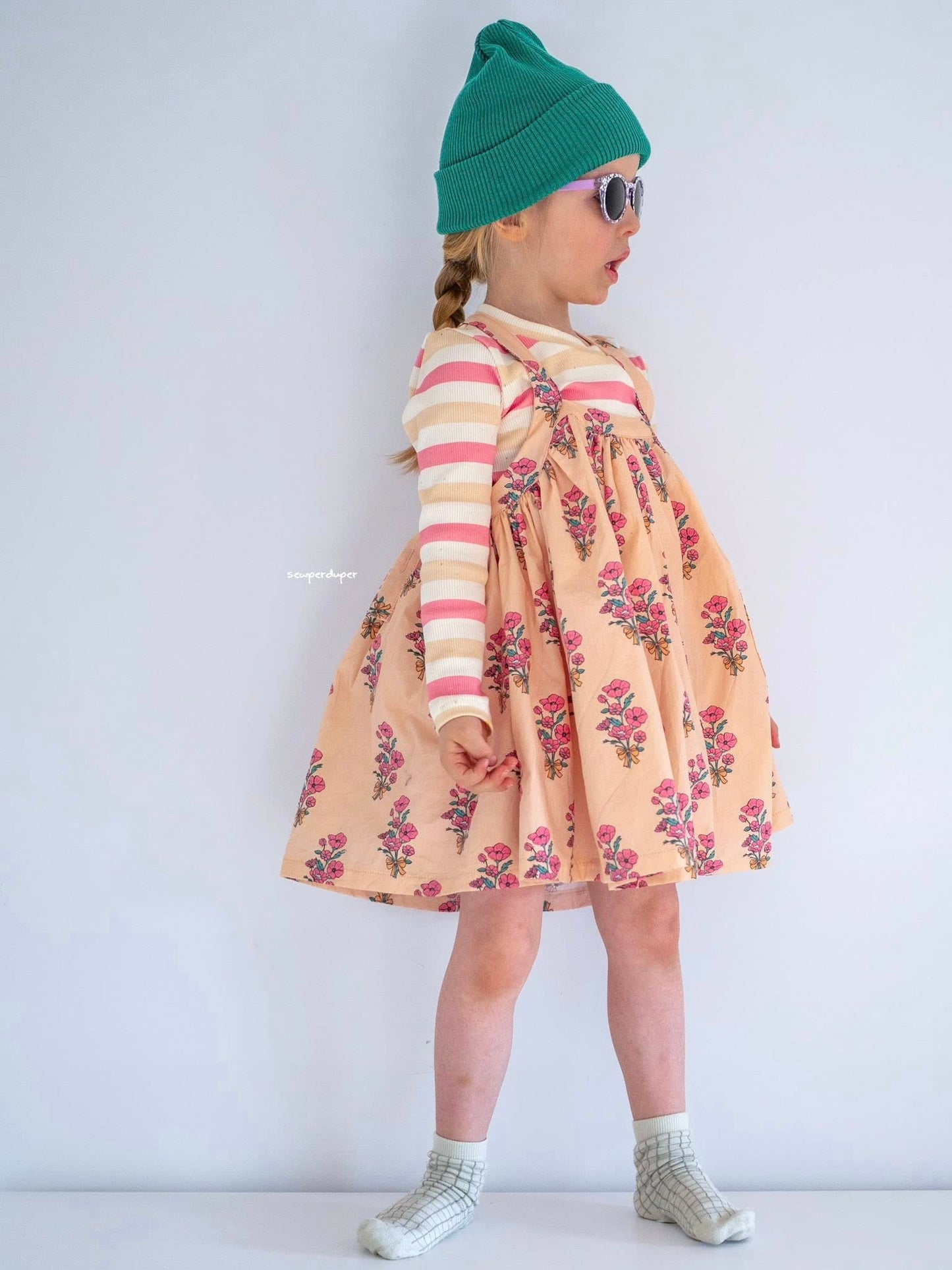 Blush Bloom – Floraler Stoff mit Blumen & Schleifen | verschiedene Stoffarten