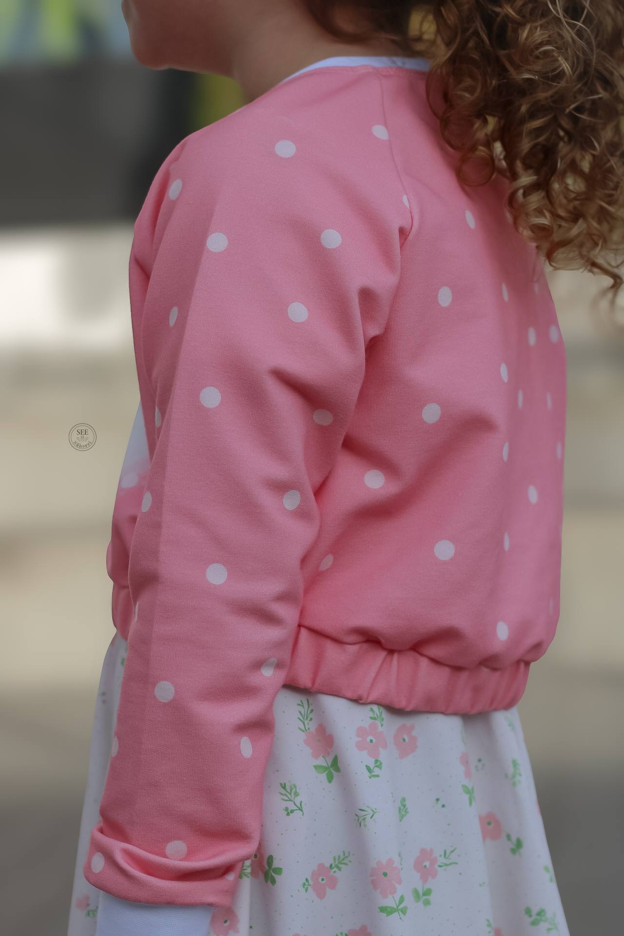 Rosie – verspieltes Mädchenmotiv | auf verschiedenen Stoffarten erhältlich