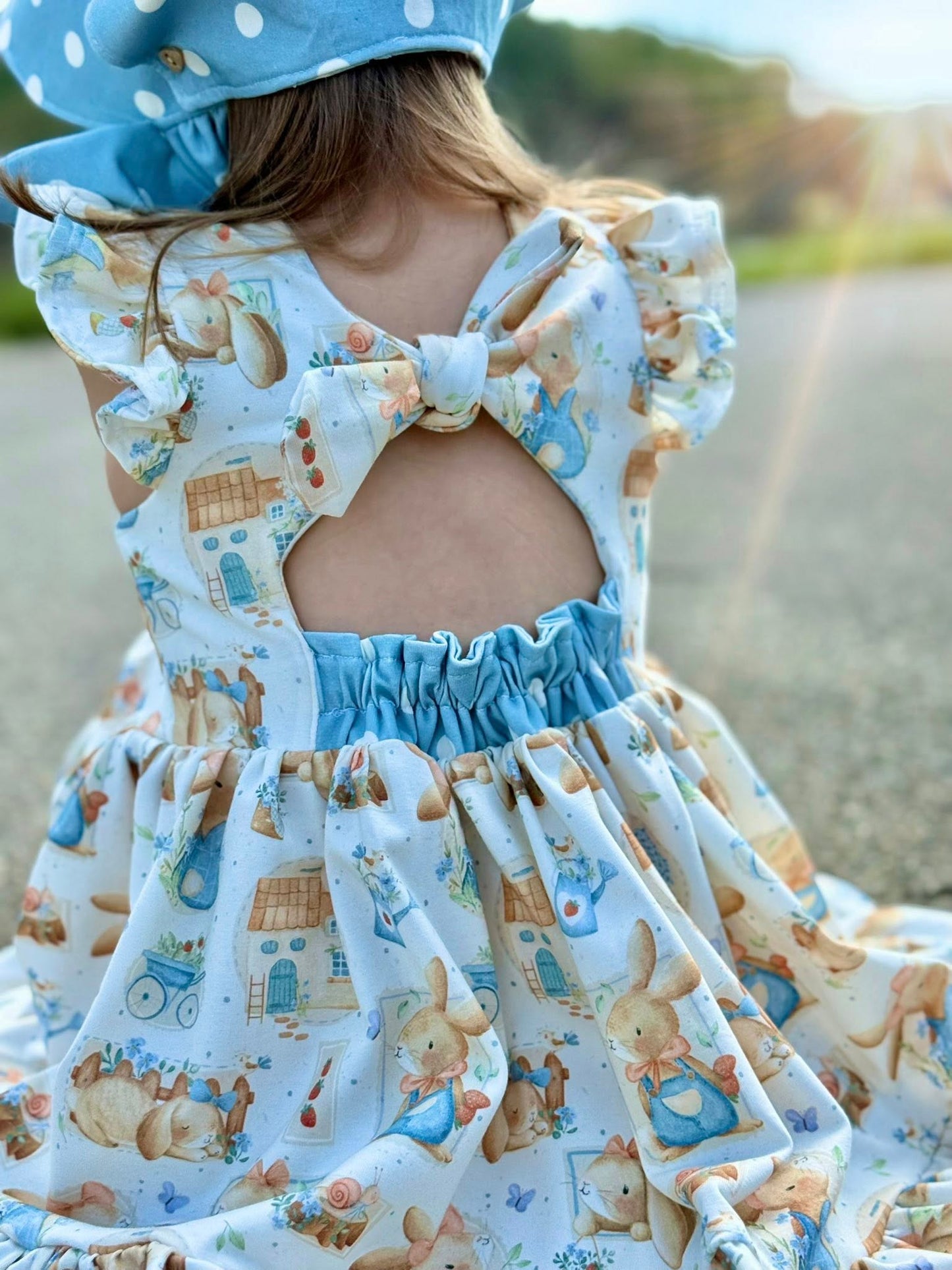 Stoffpaket Bunny & Bloom Cottage Creme – Kinderstoff mit Häschen | verschiedene Stoffarten