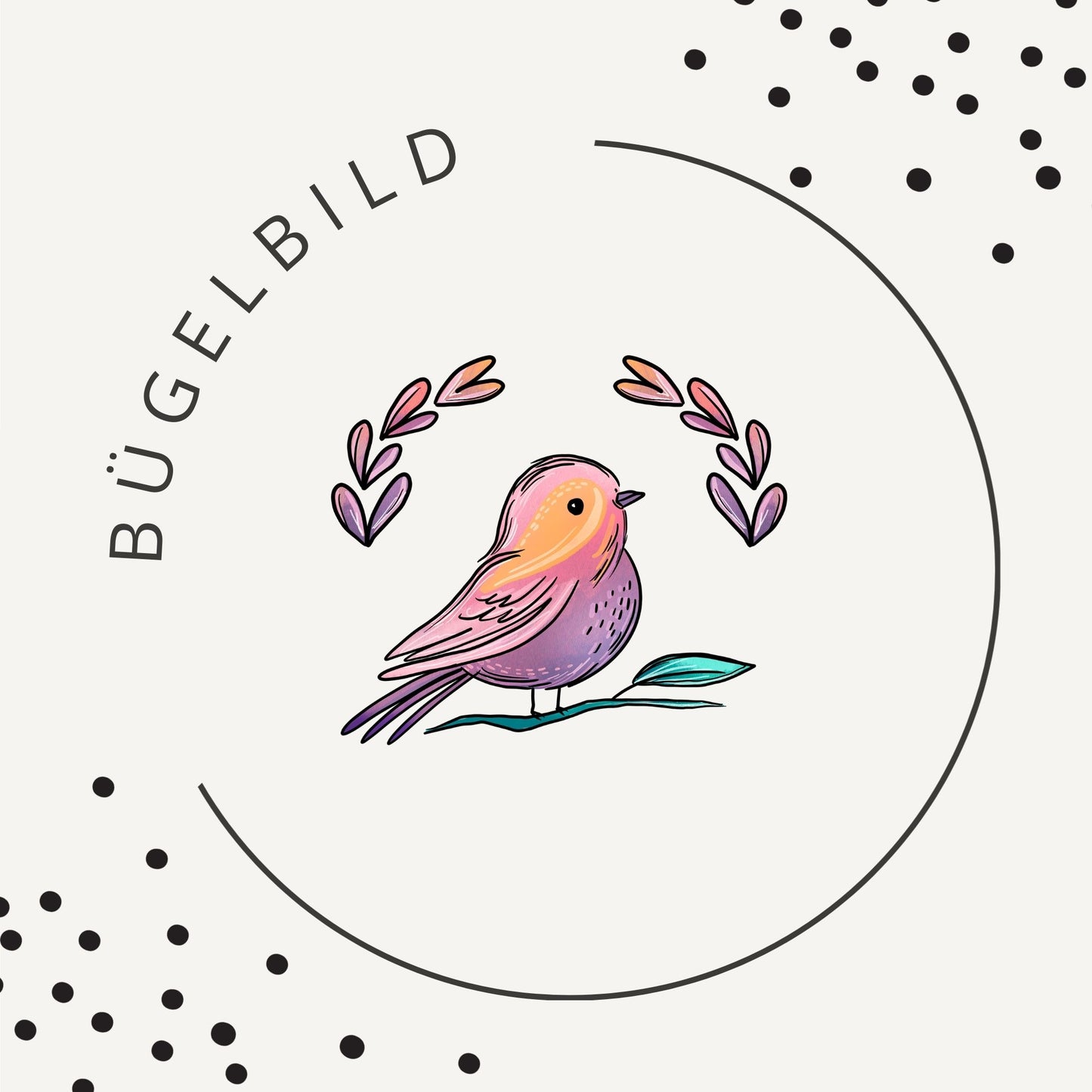 Stoffpaket Birds & Blooms – Stoff mit Vögeln & Blumen | auf verschiedenen Stoffarten