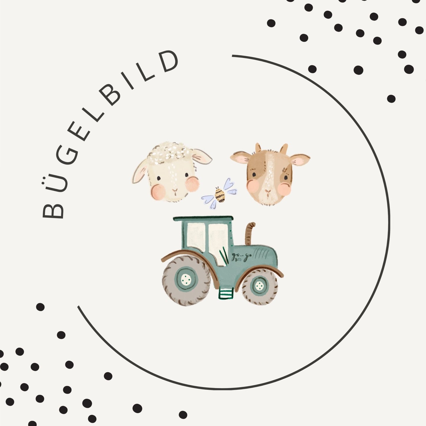 Bügelbild Little Farm Life