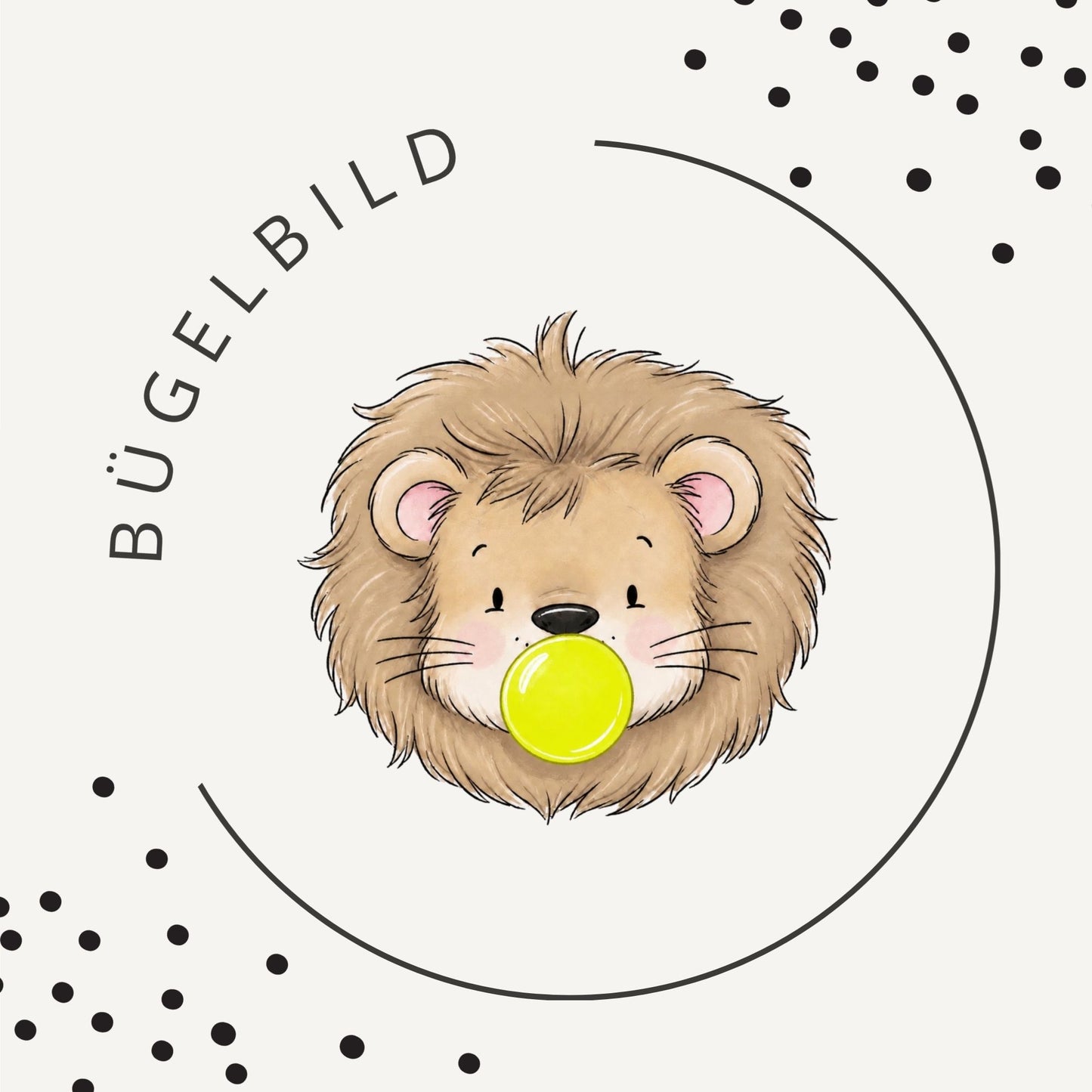 Bügelbild Bubble Roar Boy 1