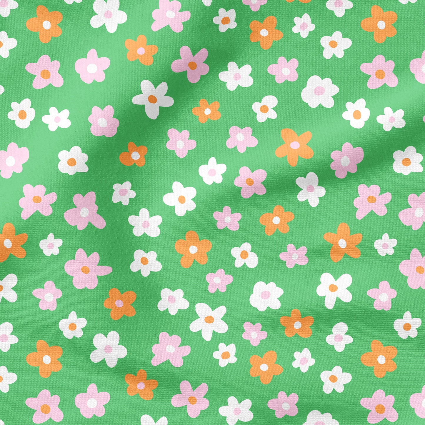 Fresh Spring – fröhliches Blumen Design | auf verschiedenen Stoffarten