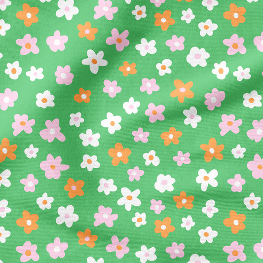 Fresh Spring – fröhliches Blumen Design | auf verschiedenen Stoffarten