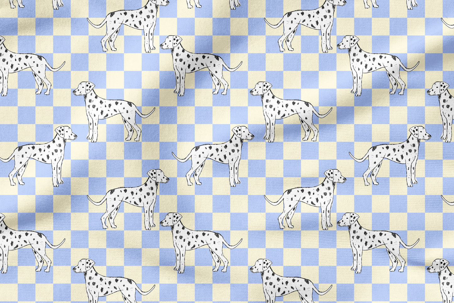 Cool Dalmatian – Dalmatiner Design | auf verschiedenen Stoffarten