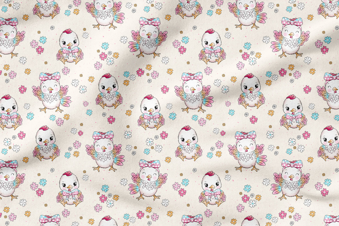 Happy Sweet Chicks – süßer Küken Kinderstoff | verschiedene Stoffarten
