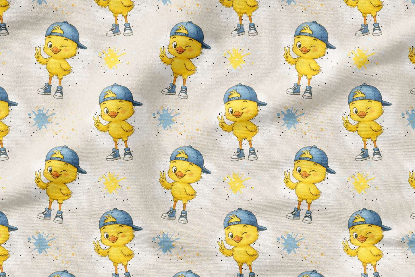 Cool Chick Beige – cooler Küken Stoff | verschiedene Stoffarten
