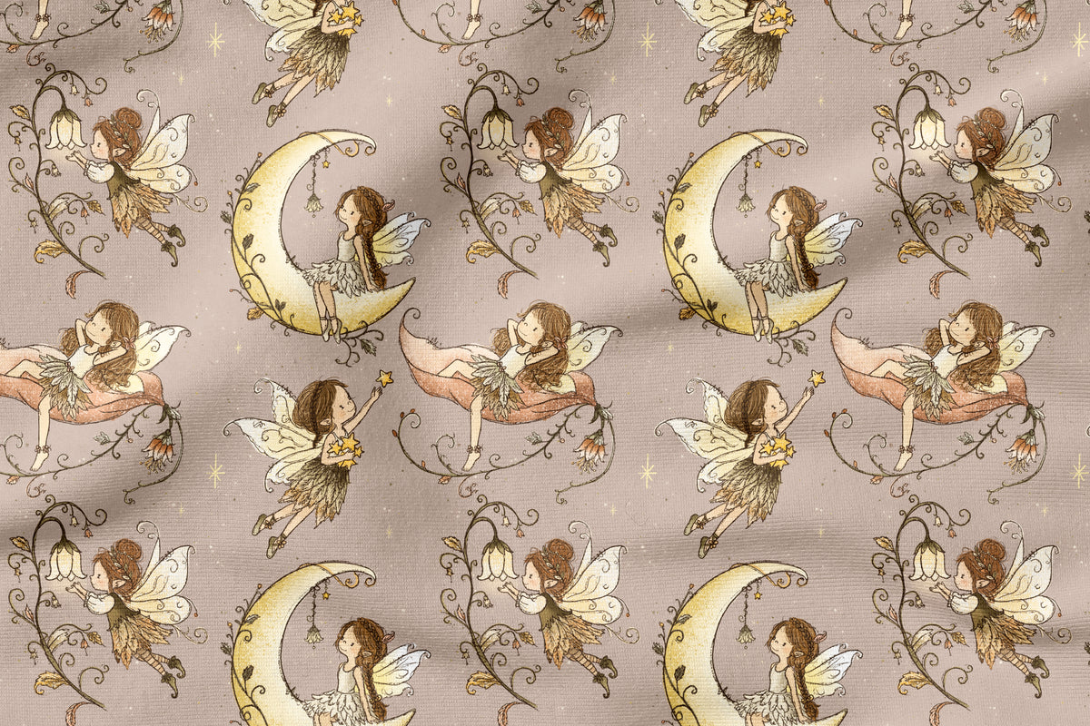 Fairy Moon | auf verschiedenen Stoffarten