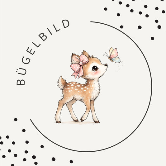 Bügelbild Little Blossom Deer