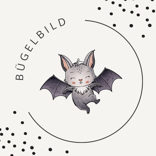 Bügelbild Fledi Grid 4