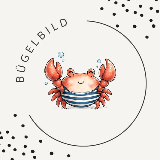 Bügelbild Seaside Crab
