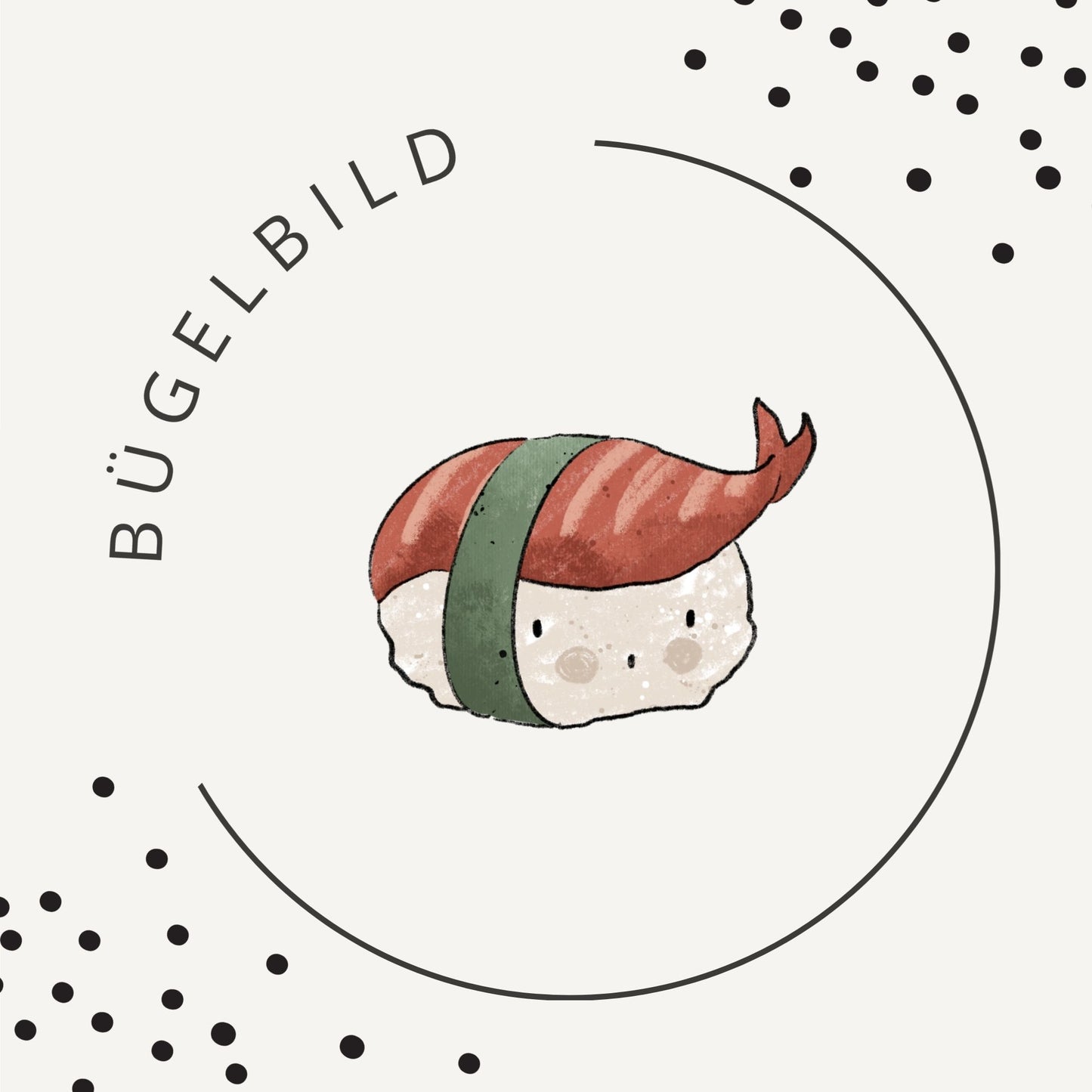 Bügelbild Sushibande 2
