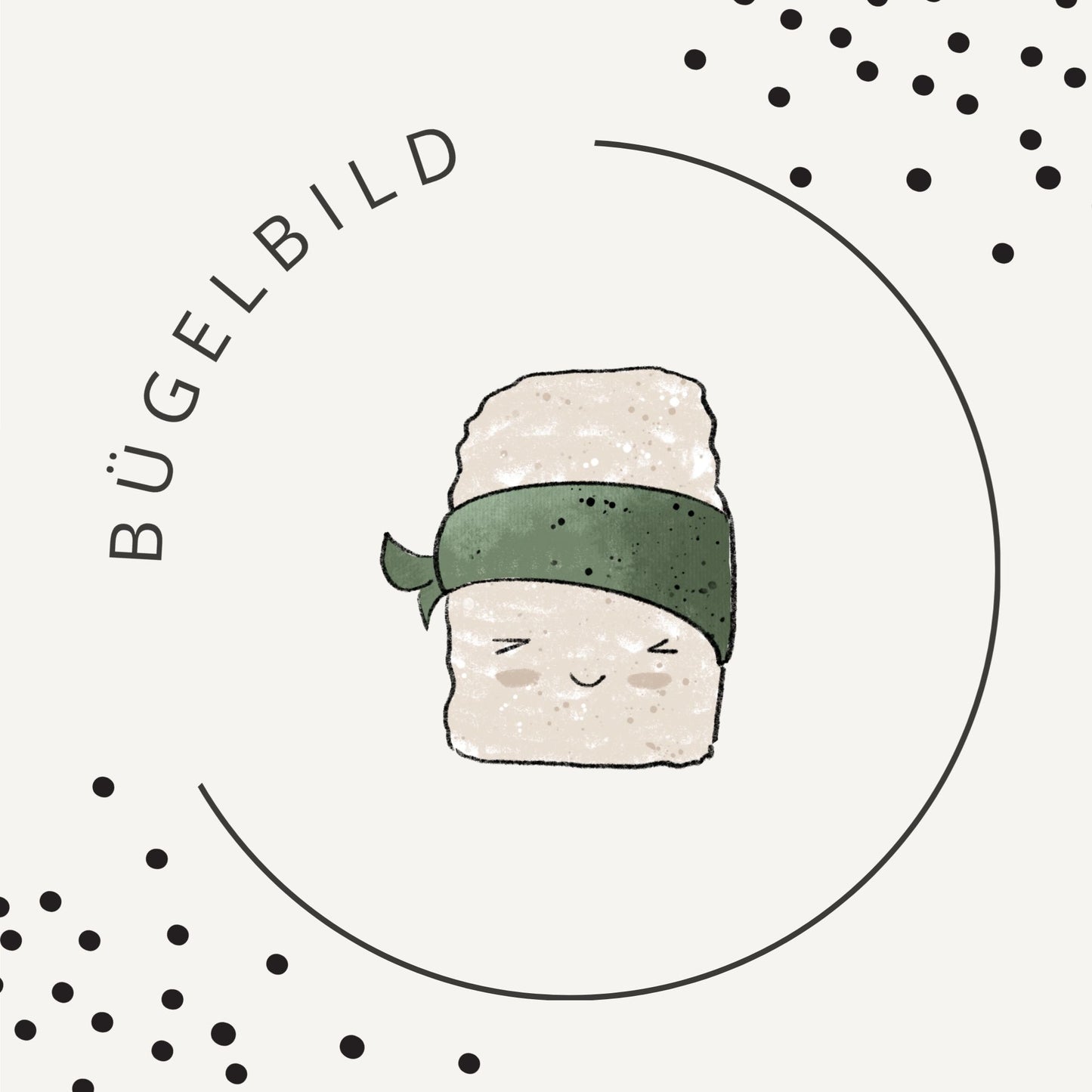 Bügelbild Sushibande 1