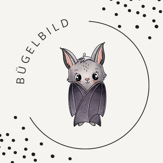 Bügelbild Fledi Grid 1