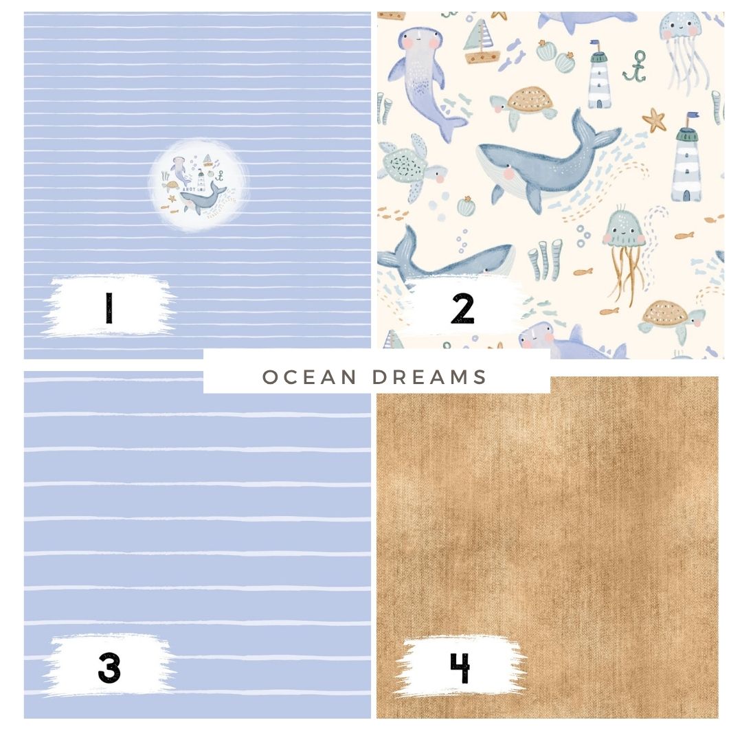 Ocean Dreams | auf verschiedenen Stoffarten