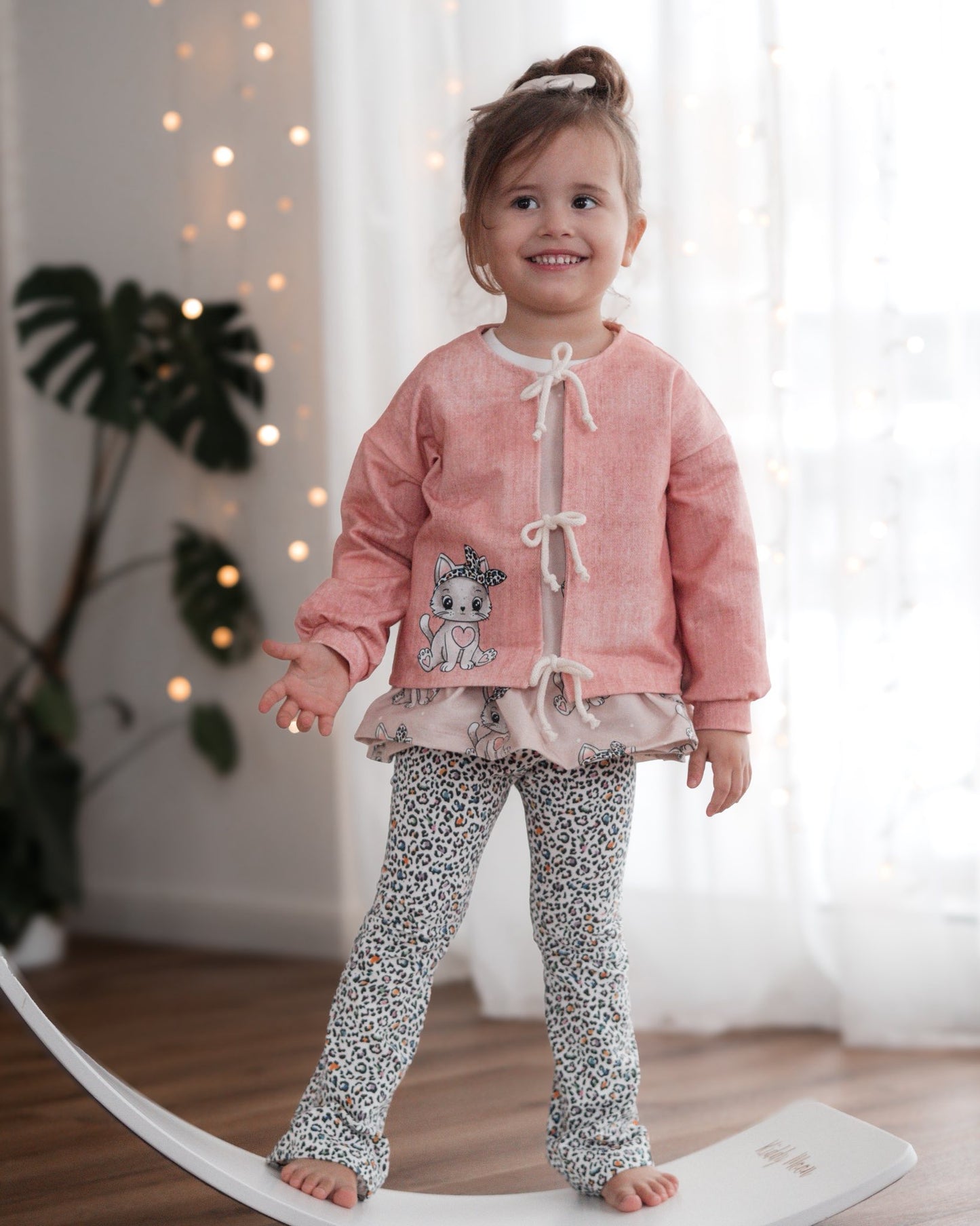 Stoffpaket Kitty Hearts – süßes Katzendesign | verschiedene Stoffarten