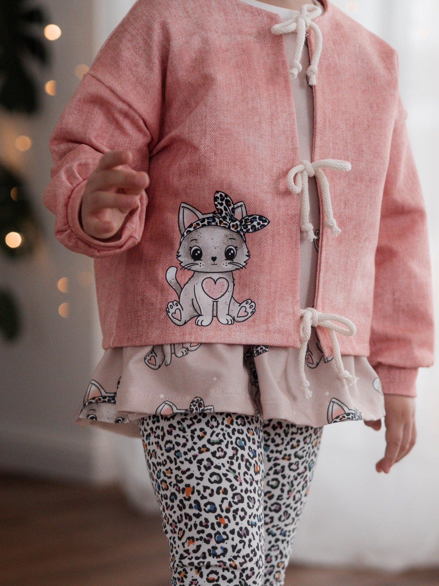 Kitty Hearts – süßes Katzendesign | verschiedene Stoffarten