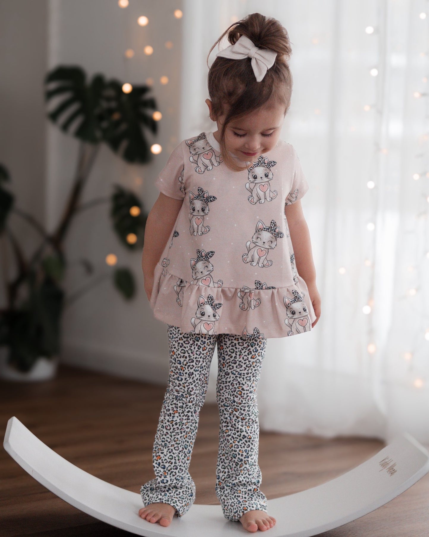 Stoffpaket Kitty Hearts – süßes Katzendesign | verschiedene Stoffarten