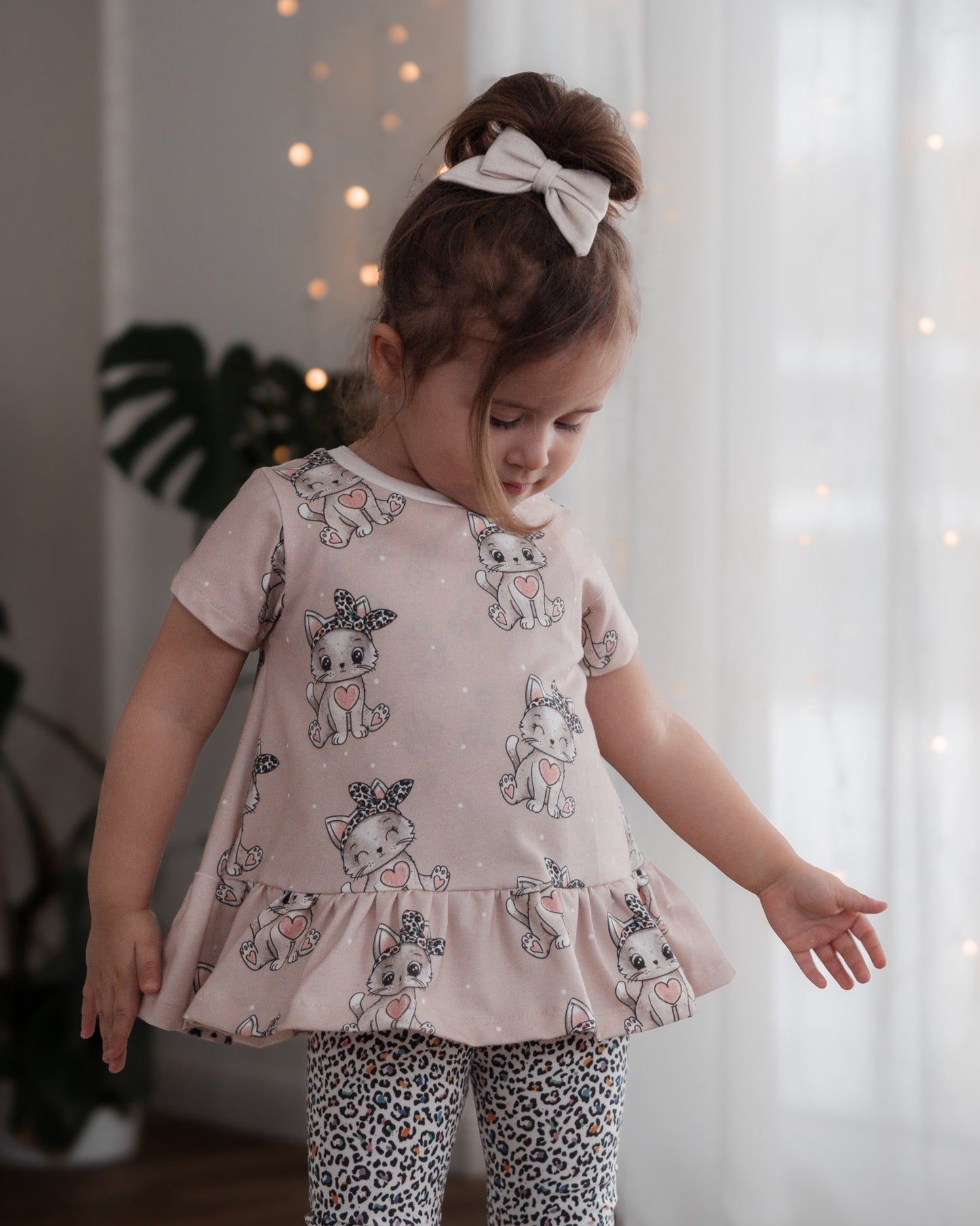 Kitty Hearts – süßes Katzendesign | verschiedene Stoffarten