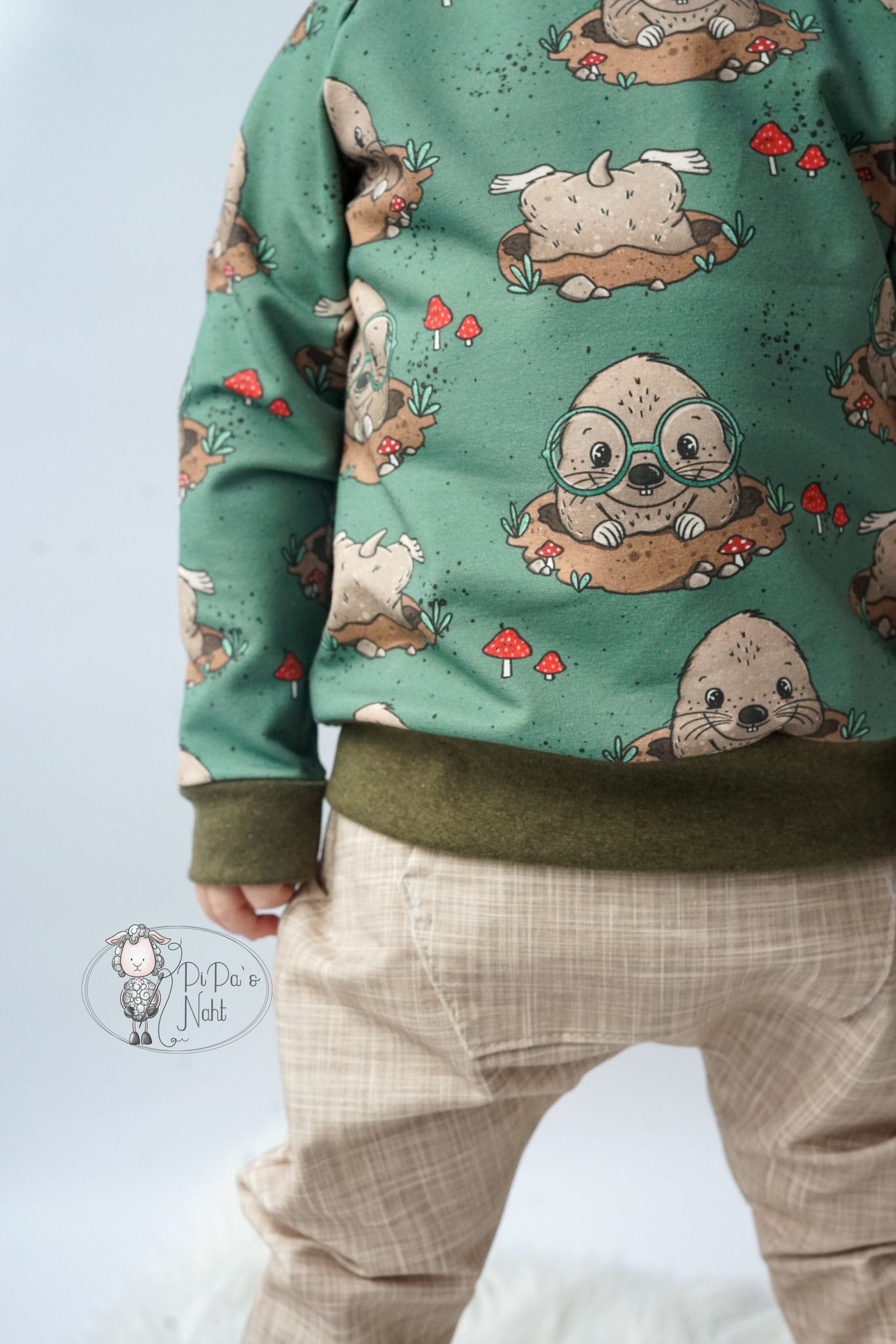 Stoffpaket Kleiner Maulwurf – süßer Kinderstoff mit Tiermotiv | verschiedene Stoffarten