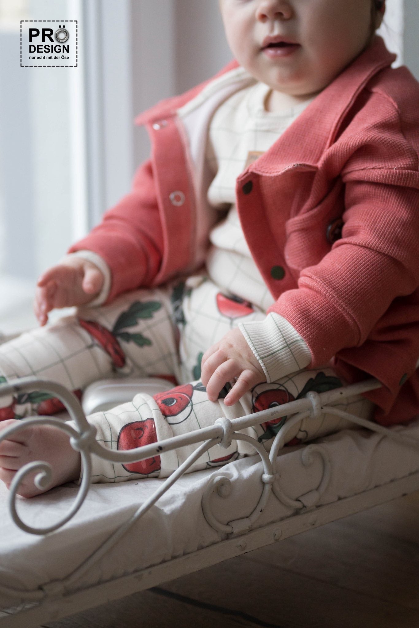 Radieschen Liebe – Kinderstoff mit süßen Radieschen | verschiedene Stoffarten