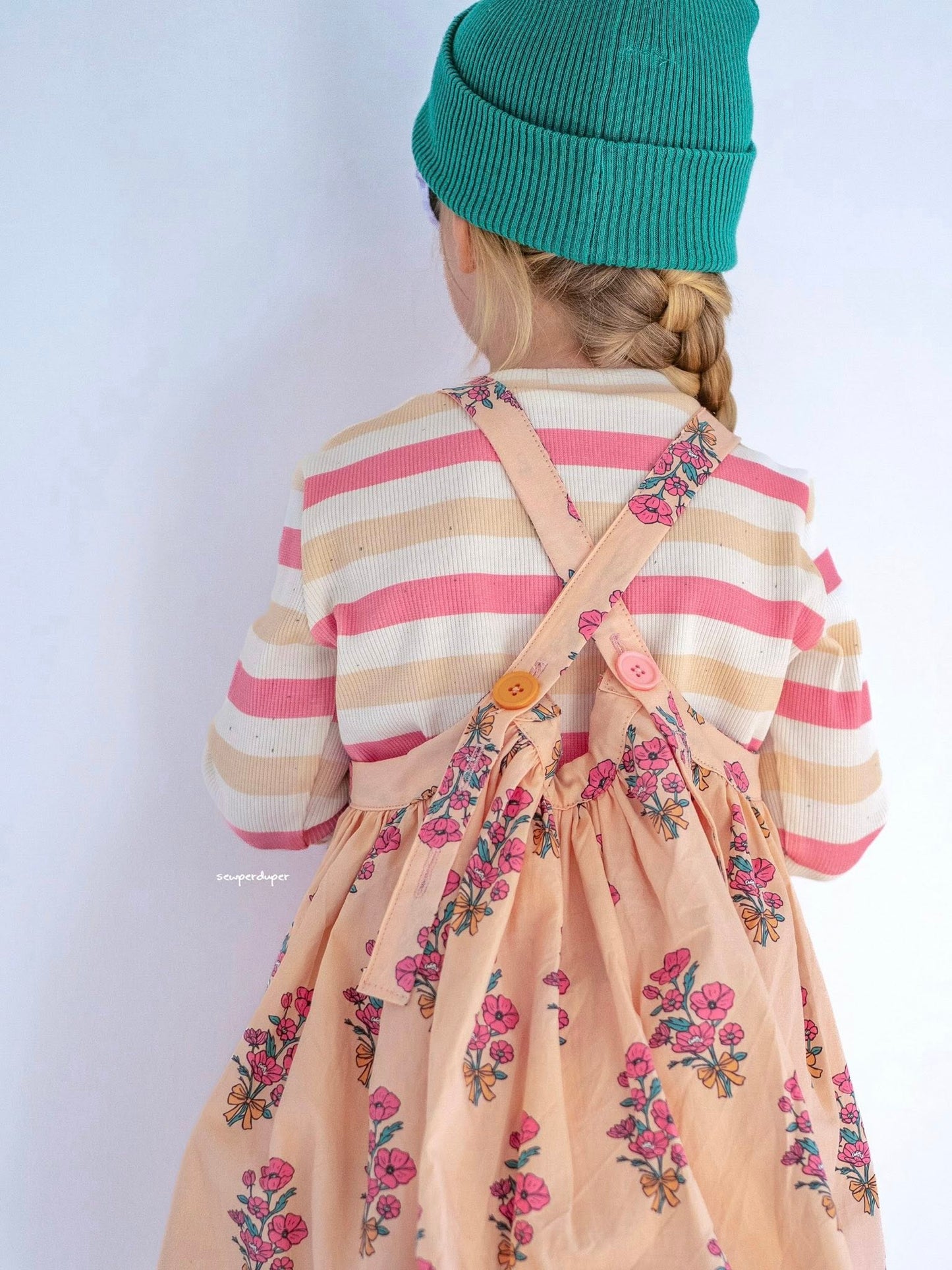 Blush Bloom – Floraler Stoff mit Blumen & Schleifen | verschiedene Stoffarten