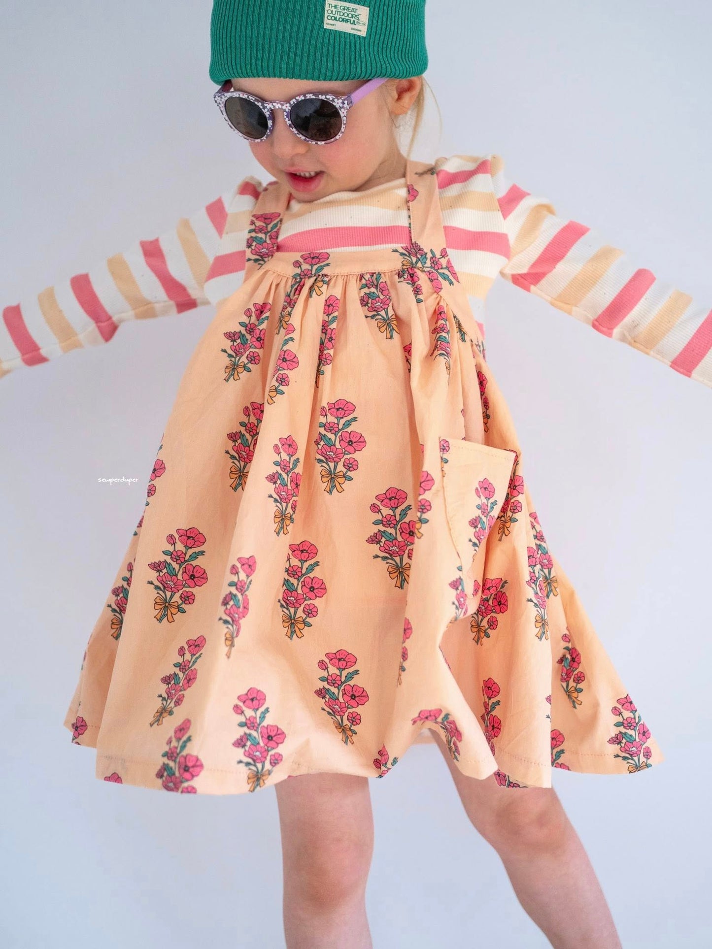 Blush Bloom – Floraler Stoff mit Blumen & Schleifen | verschiedene Stoffarten