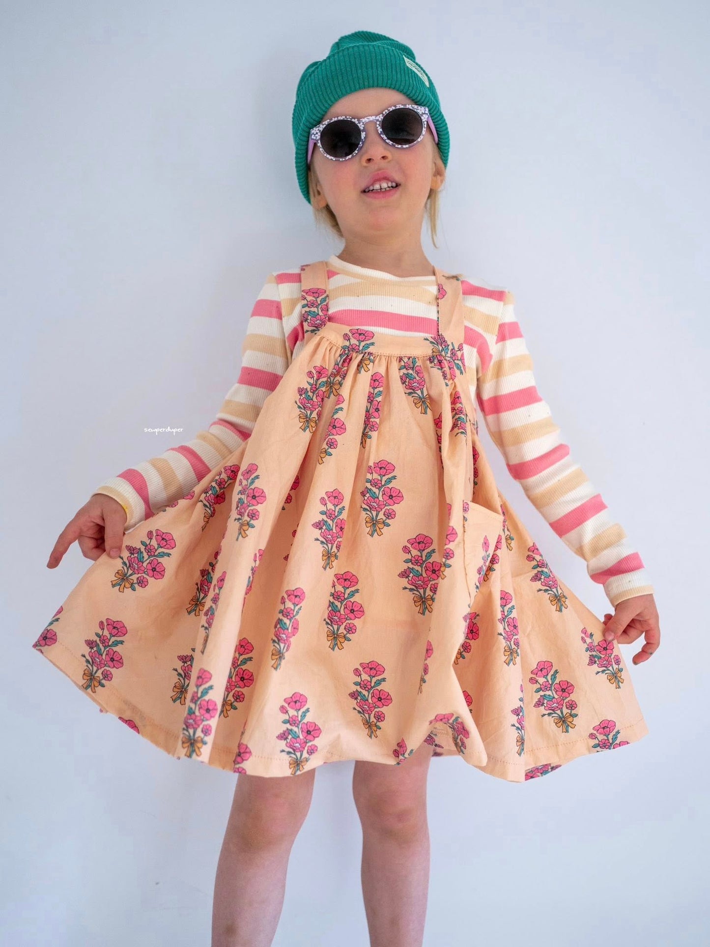 Blush Bloom – Floraler Stoff mit Blumen & Schleifen | verschiedene Stoffarten