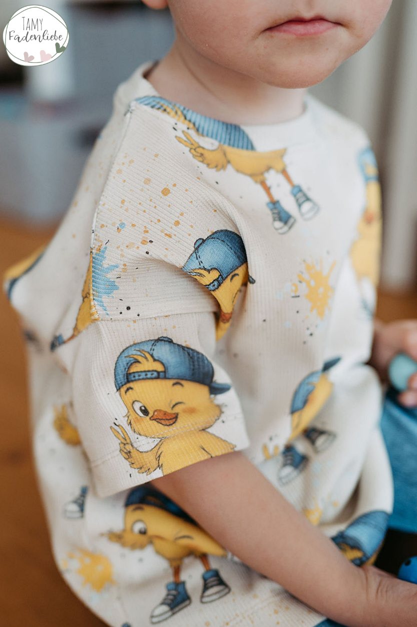 Cool Chick Beige – cooler Küken Stoff | verschiedene Stoffarten