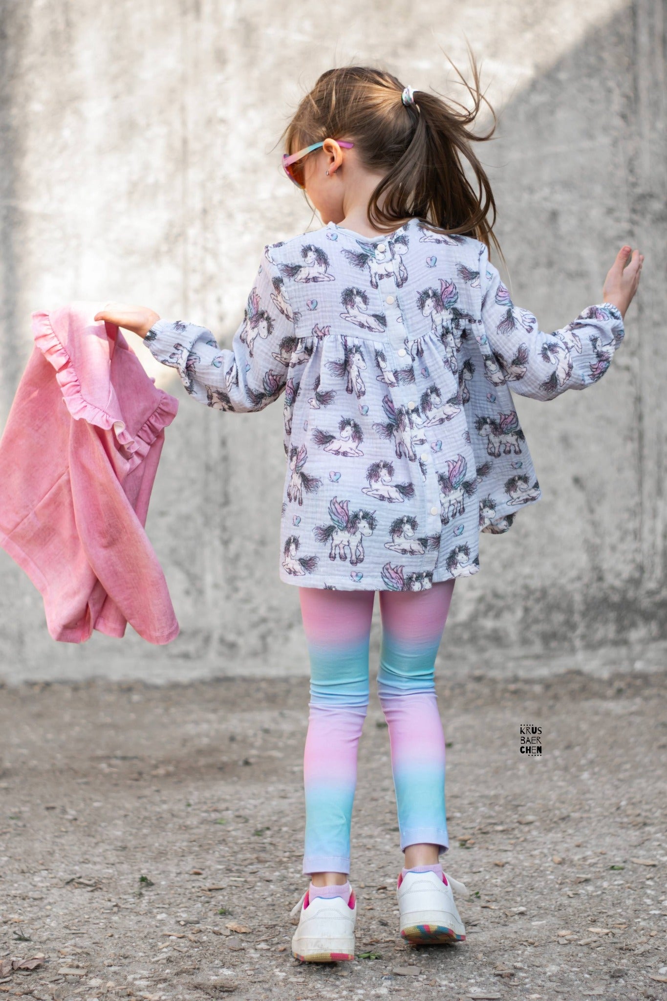 Stoffpaket Einhornzeit Blau – Einhorn Stoff in Blau | verschiedene Stoffarten