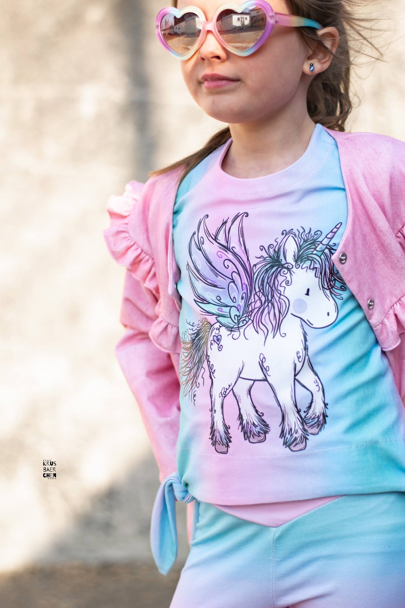 Stoffpaket Einhornzeit Blau – Einhorn Stoff in Blau | verschiedene Stoffarten