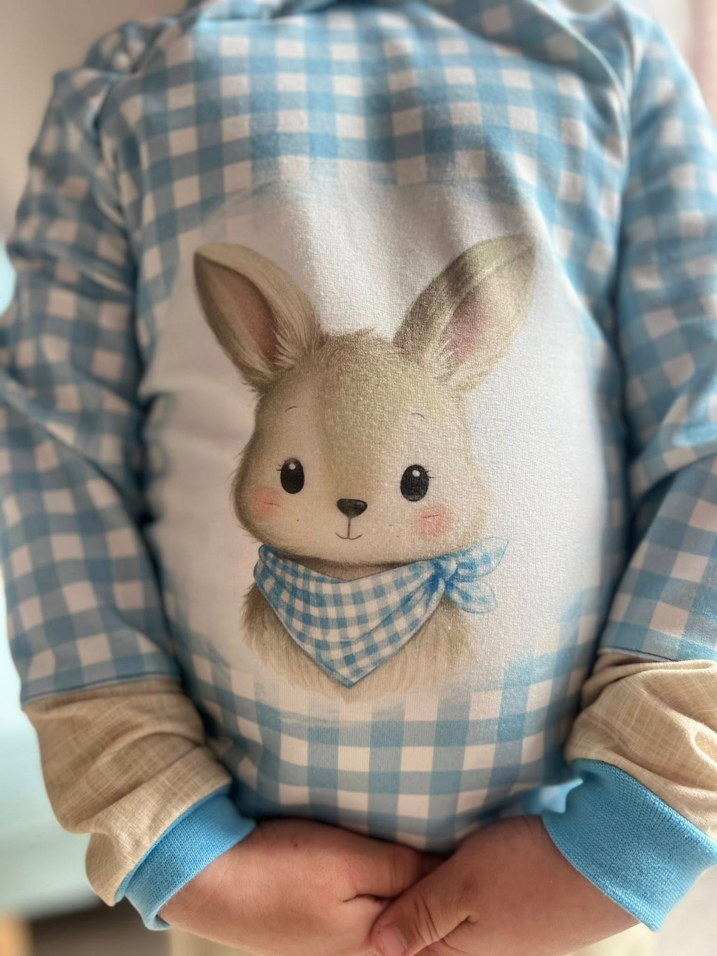 Fritz Mint – süßer Hasen Stoff | verschiedene Stoffarten
