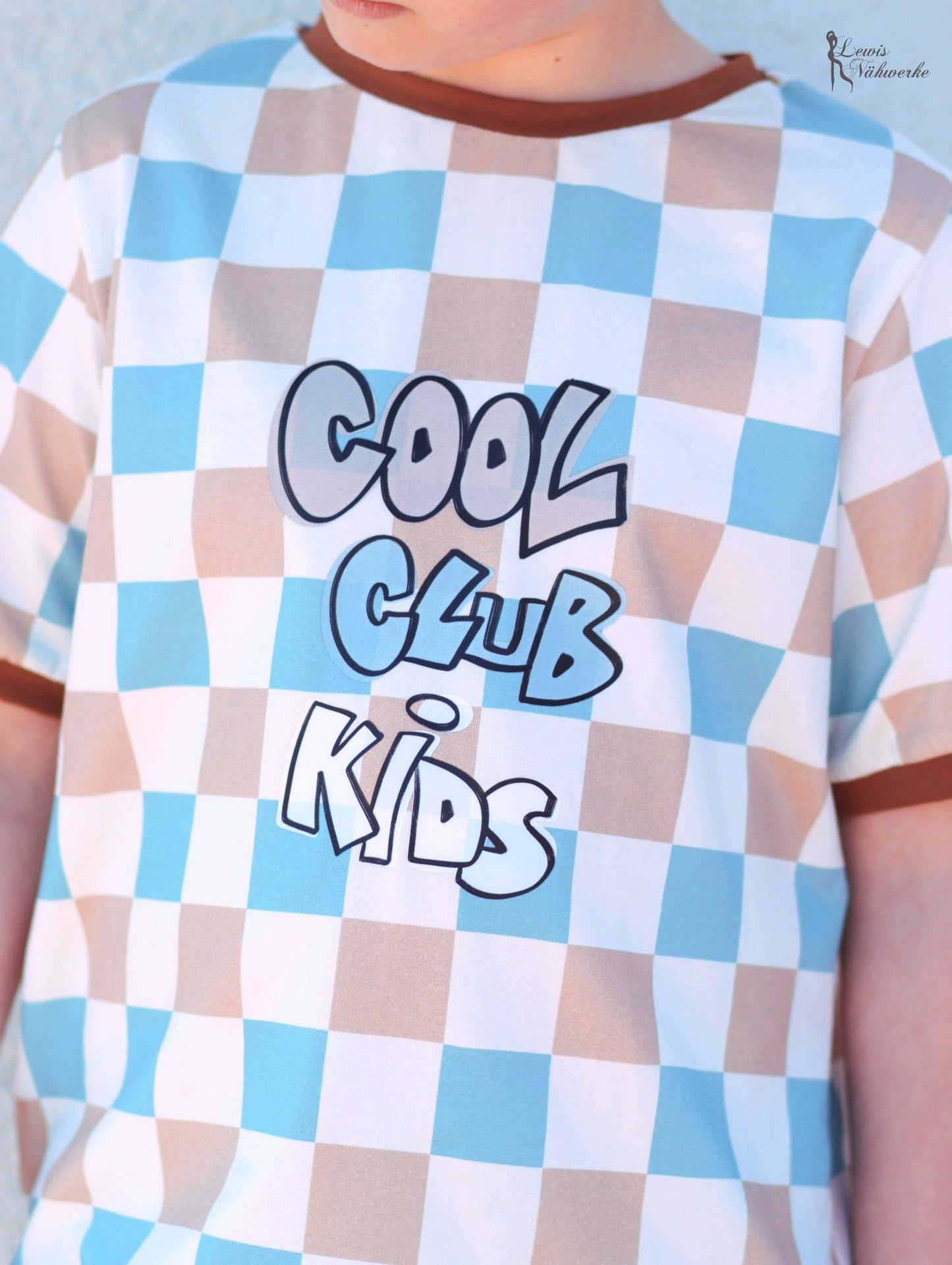 Bügelbild Cool Kids Club 4 – Schriftzug Streetstyle