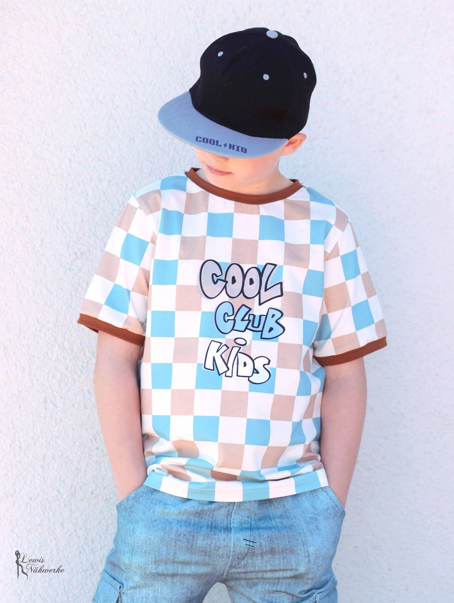 Bügelbild Cool Kids Club 4 – Schriftzug Streetstyle
