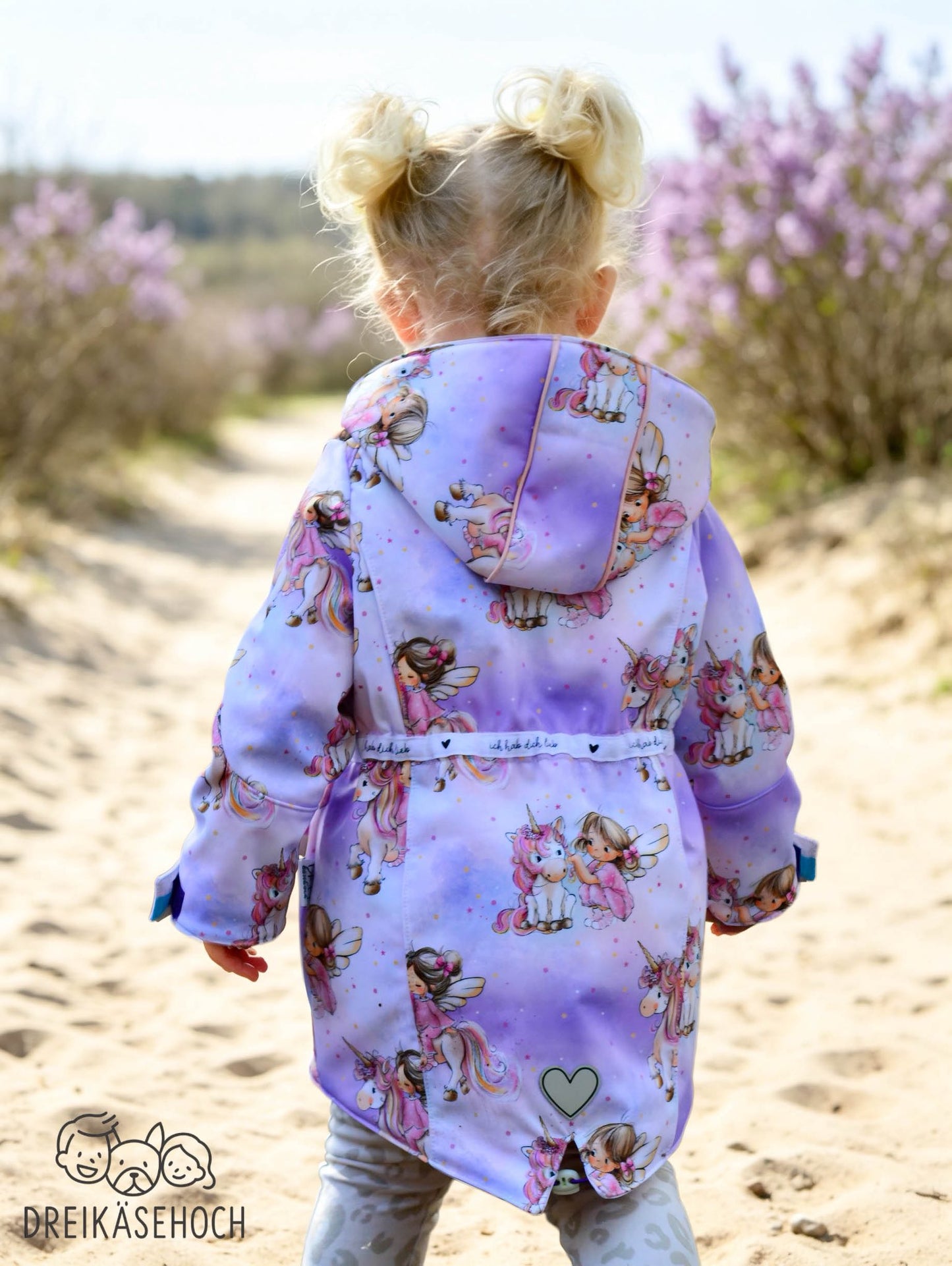 Einhornfeen Lila – magisches Einhorn Design | auf verschiedenen Stoffarten