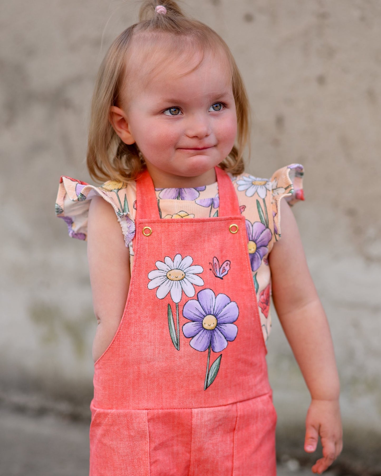 Bügelbild Bloom & Smile – Blumendesign