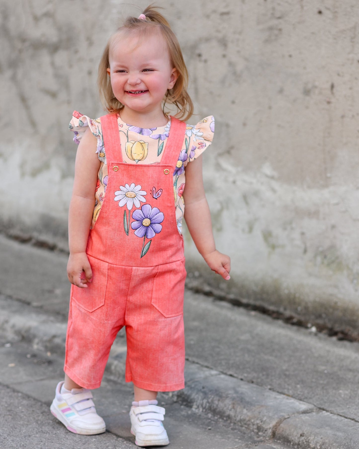 Bügelbild Bloom & Smile – Blumendesign