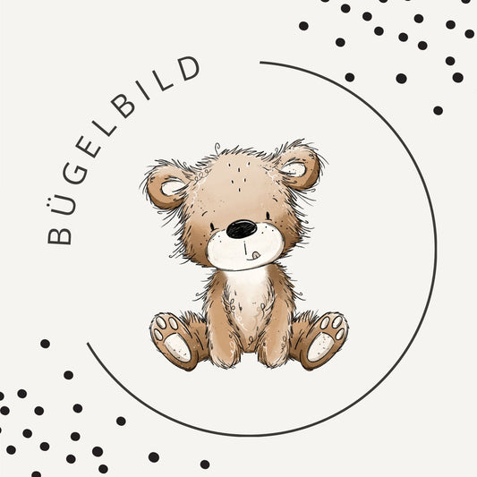 Bügelbild Bear Vibes 3 – Süßer Bär