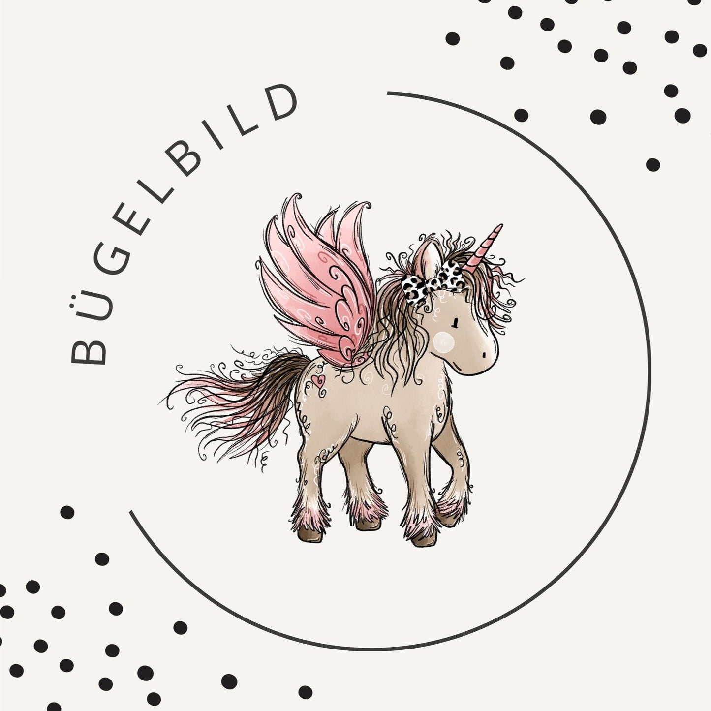 Stoffpaket Einhornzeit Mauve – Einhorn Stoff in Mauve | verschiedene Stoffarten