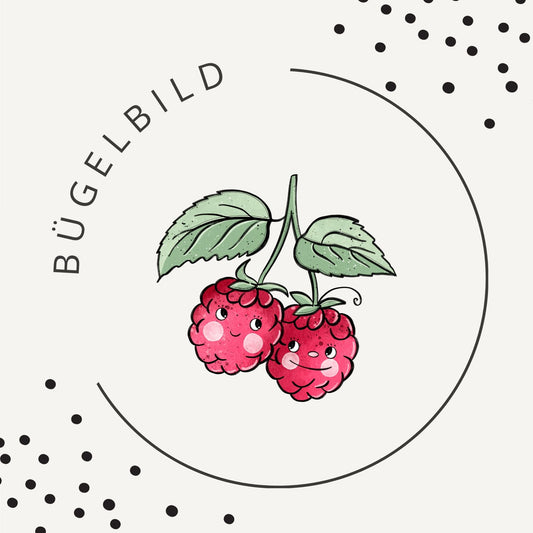Bügelbild Wilde Himbeeren