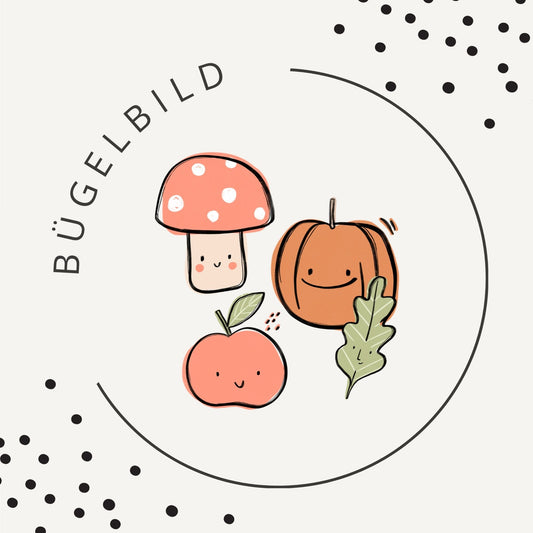 Bügelbild Autumn Doodles