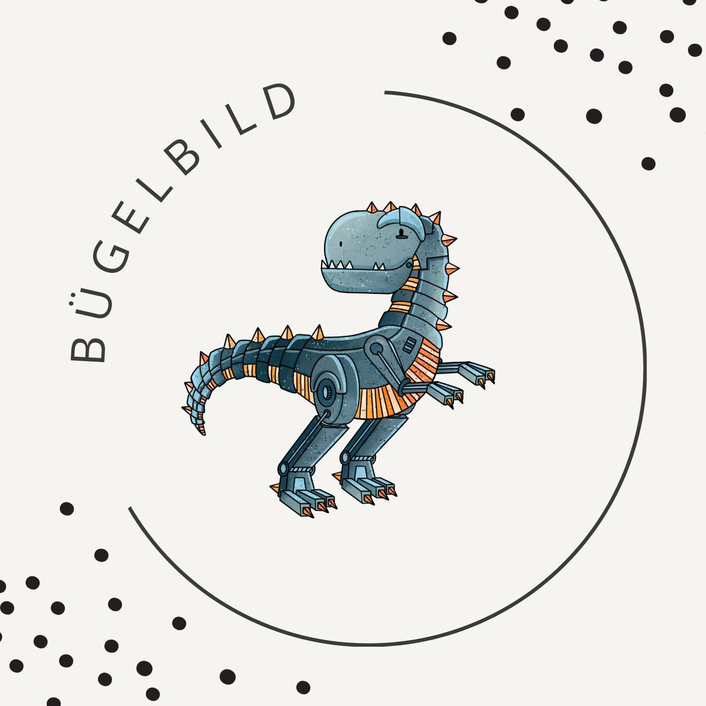 Bügelbild Big Robo Rex – Roboter Dinosaurier