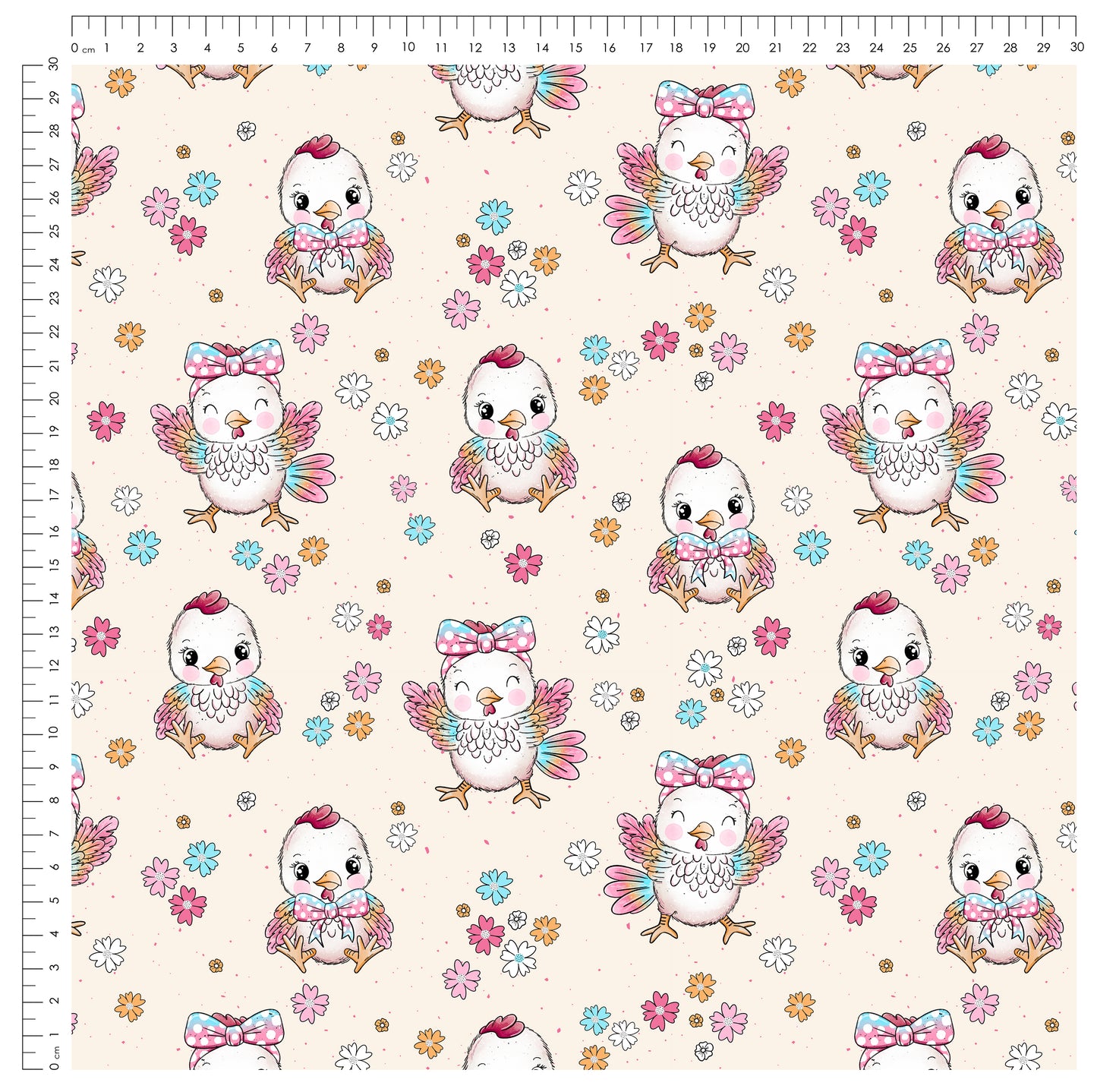 Stoffpaket Happy Sweet Chicks – süßer Küken Kinderstoff | verschiedene Stoffarten