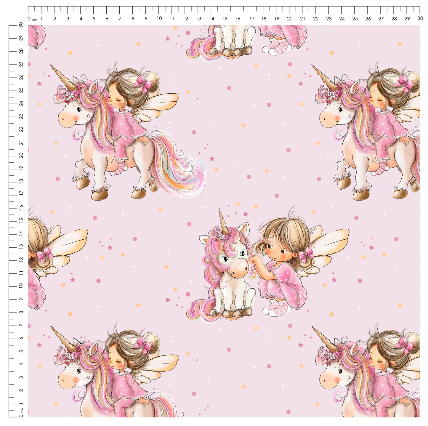 Einhornfeen Rosa – magisches Einhorn Design | auf verschiedenen Stoffarten