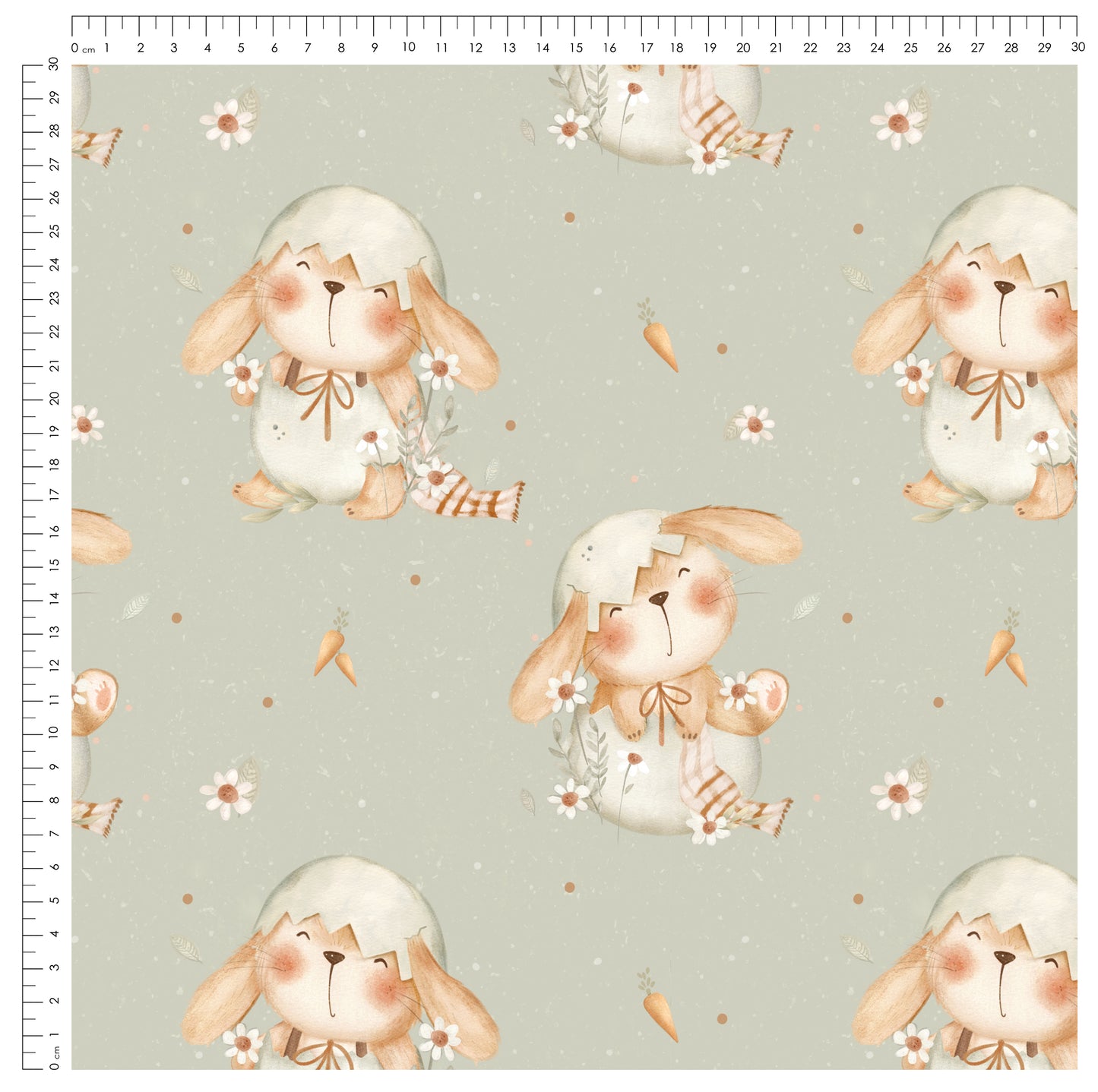Stoffpaket Hoppel im Ei – Osterhase Design | verschiedene Stoffarten