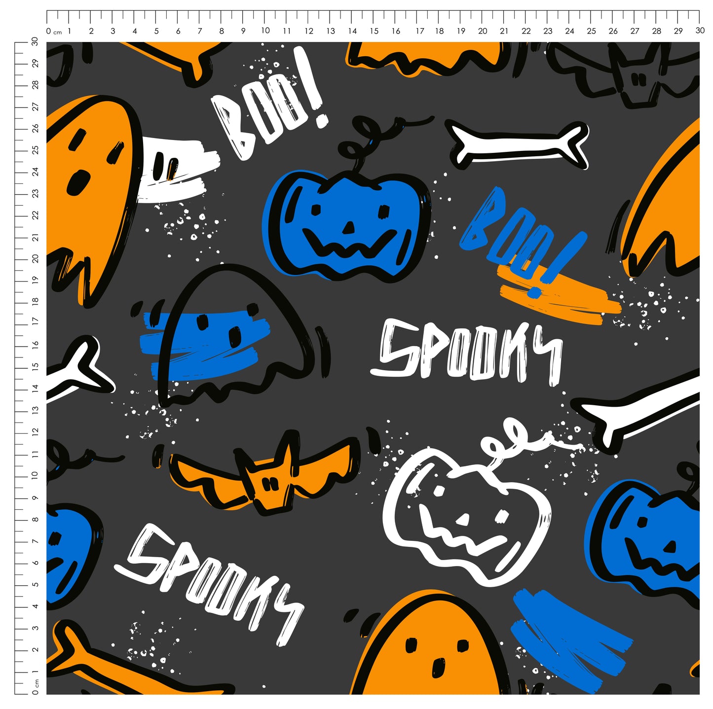 Spooky Parts | auf verschiedenen Stoffarten