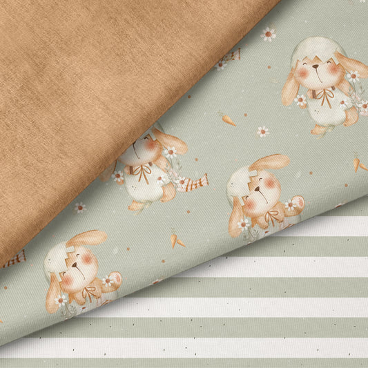 Hoppel im Ei – Osterhase Design | verschiedene Stoffarten