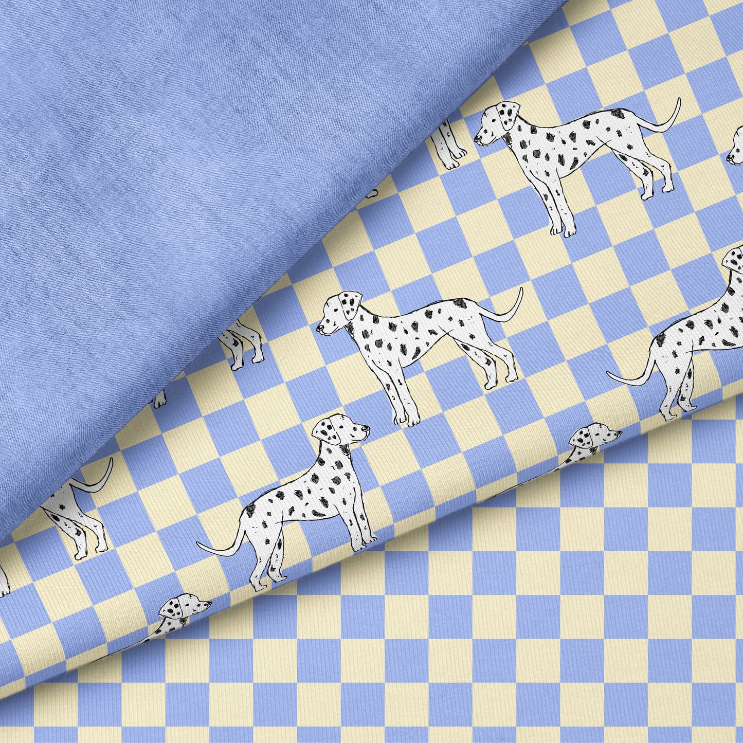 Cool Dalmatian – Dalmatiner Design | auf verschiedenen Stoffarten